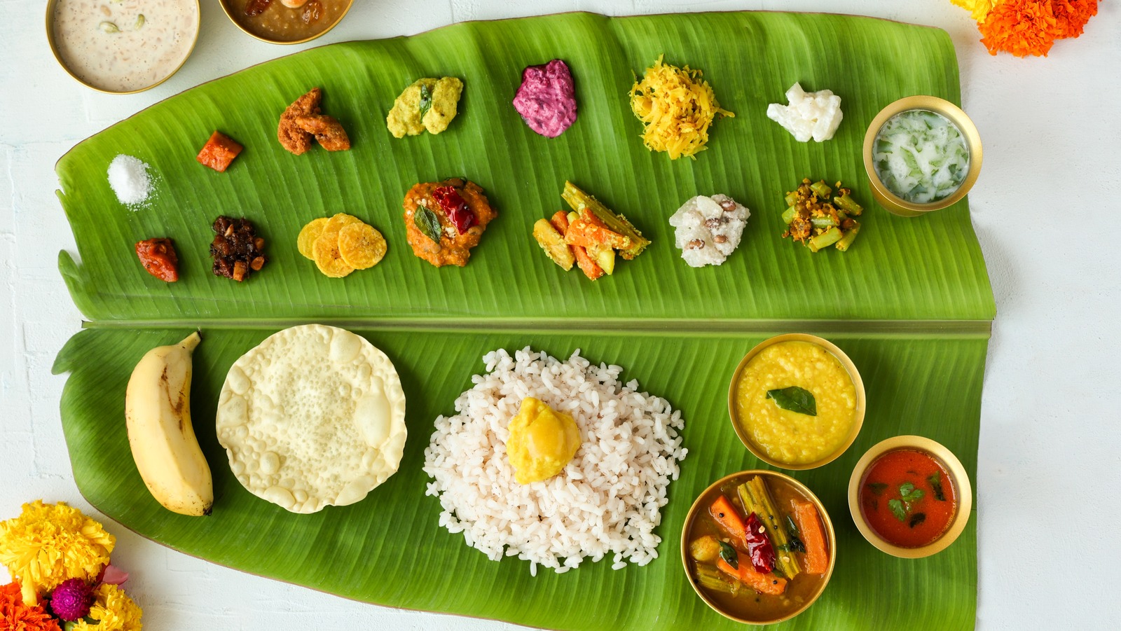 A delicious and healthy meal southindian.